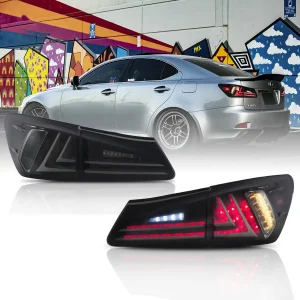 06-12 Lexus IS Series 2th Gen (XE20) Vland LED Tail Lights