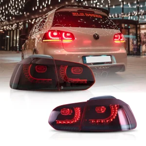 08-14 VW Golf 6th Gen Mk6 Hatchback Vland LED Tail Lights