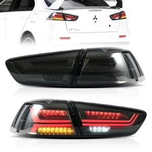 08-17 Mitsubishi Lancer & EVO X Vland LED Tail Lights