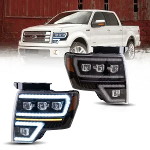 09-14 Ford F150 12th Gen Vland LED Matrix Projector Headlights