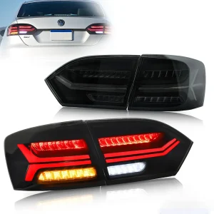 11-14 Volkswagen Jetta 6th Gen (A6) Vland Full LED Tail Lights