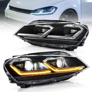12-17 Volkswagen Golf 7th Gen (Mk7,Typ 5G) Vland LED Headlight