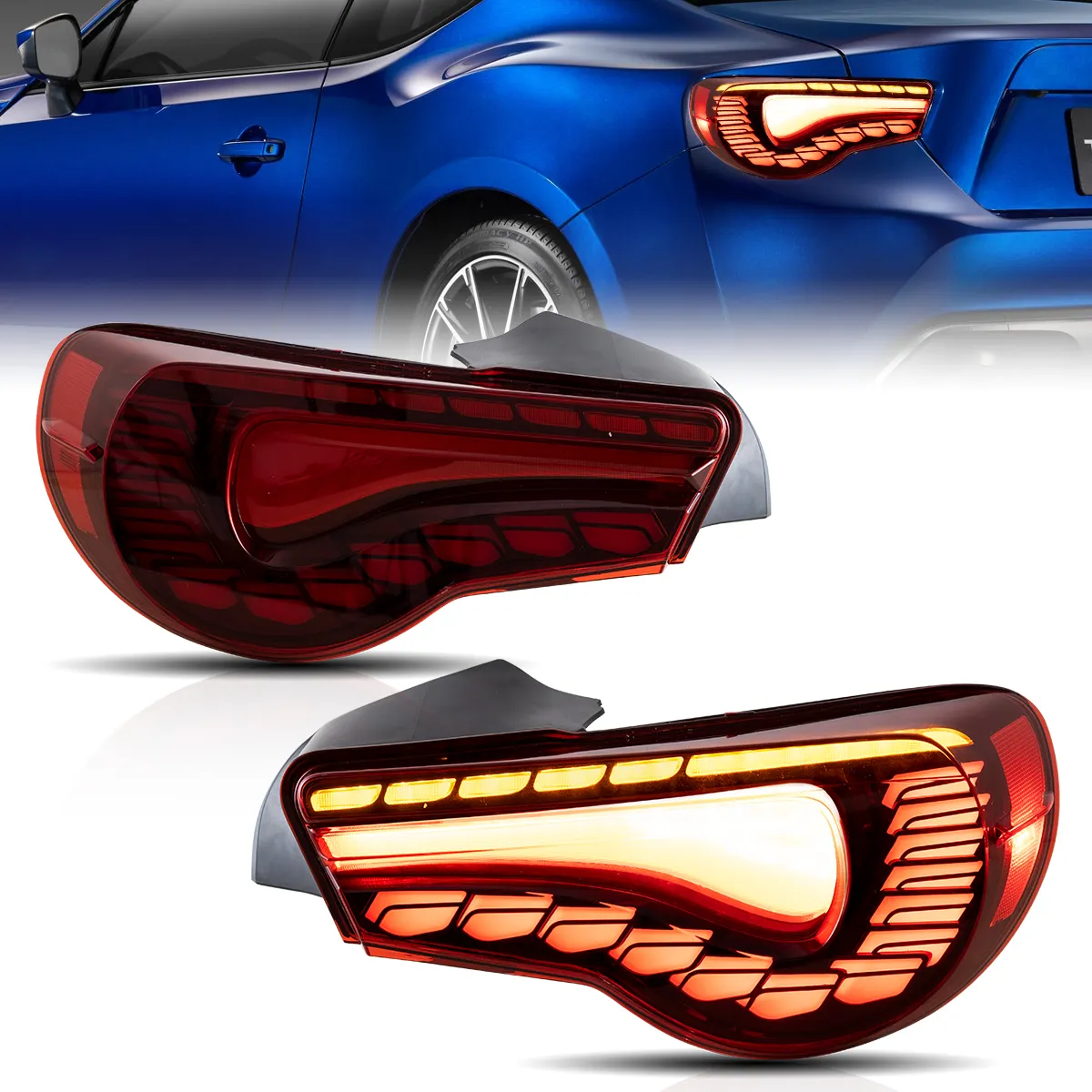 12-20 Toyota 86 GT86 FT86 13-20 Subaru BRZ 13-20 Scion FR-S Vland LED Tail Lights