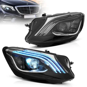14-17 Mercedes-Benz S-Class Vland LED Dual Beam Headlights