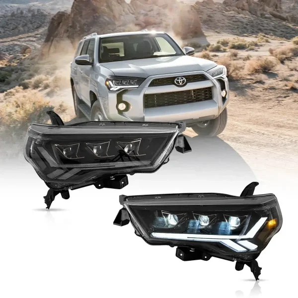 14-24 Toyota 4Runner 5th Gen Vland LED Matrix Projector HeadLights