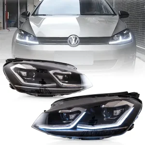 15-17 VW Golf Mk7 Vland Full LED Headlights