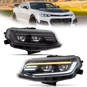 16-18 Chevrolet Camaro 6th Gen Vland LED HeadLights