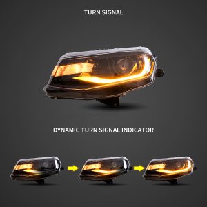 16-18 Chevrolet Camaro Vland LED Dual Beam Projector Headlight