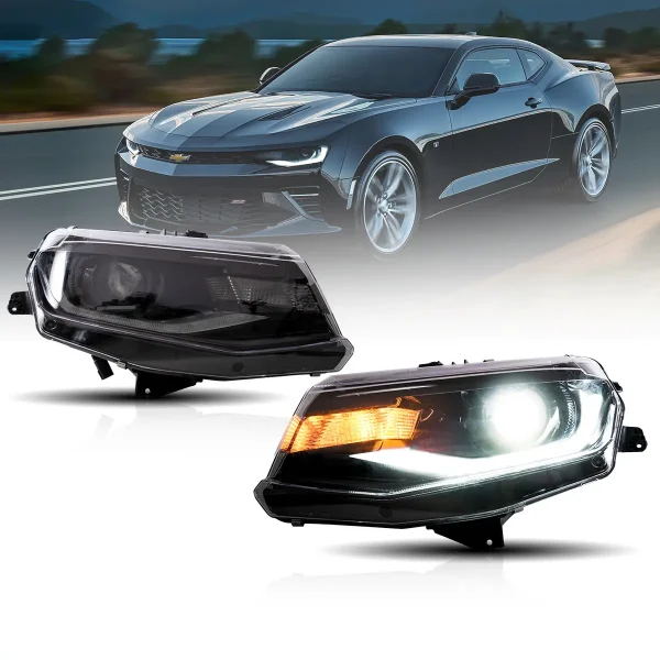 16-18 Chevrolet Camaro Vland LED Dual Beam Projector Headlight