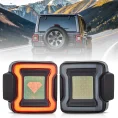 18-20 Jeep Wrangler JL JLU Vland OLED Tail Lights With Animation Effects
