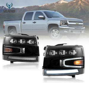 2007-2013 Chevrolet Silverado 2th Gen (GMT901) Vland Headlights