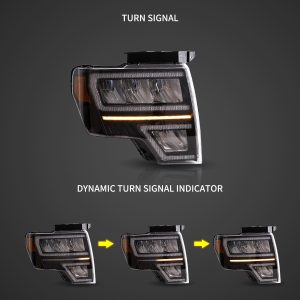 2009-2014 ford f150 headlights- Vland LED Reflection Bowl Headlights 2009-2014 ford f150 headlights- Vland LED Reflection Bowl Headlights