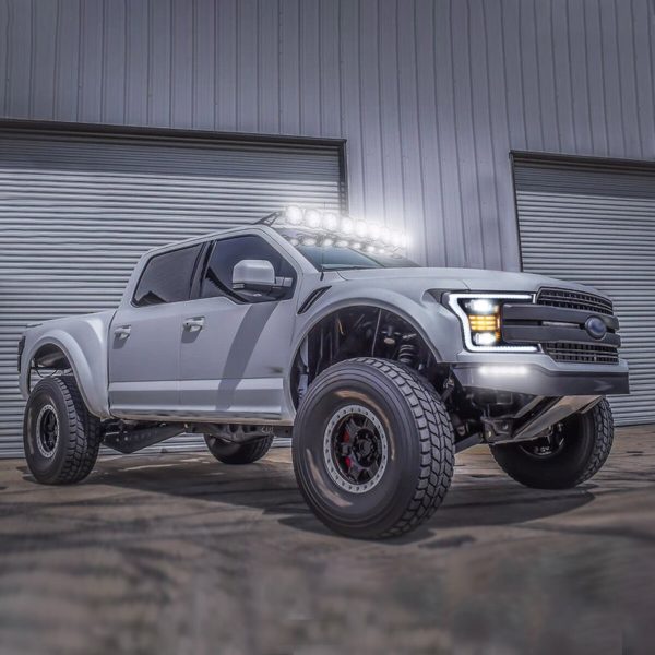 2018-2020 Ford F150 Vland LED Dual Beam Projector HeadLights Black 2018-2020 Ford F150 Vland LED Dual Beam Projector HeadLights Black