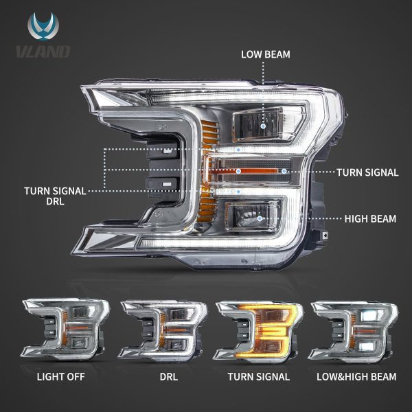VLAND-HEADLIGHTS-FOR-FORD-F150-YAA-F150-2042-CHROMED-2 VLAND-HEADLIGHTS-FOR-FORD-F150-YAA-F150-2042-CHROMED-2