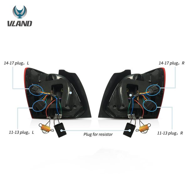 VLAND-TAILLIGHTS-FOR-VOLKSWAGEN-POLO-YAB-PL-0292-R-5 VLAND-TAILLIGHTS-FOR-VOLKSWAGEN-POLO-YAB-PL-0292-R-5