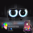 Vland-Headlights-For-15-24-Dodge-Challenger-RGB-Style-YAA-DG