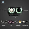 Vland-Headlights-For-15-24-Dodge-Challenger-RGB-Style-YAA-DG