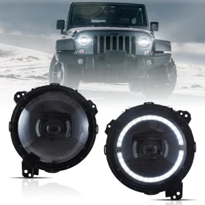 Vland 18-Up Jeep Wrangler JL JLU JT Rubicon LED Headlights